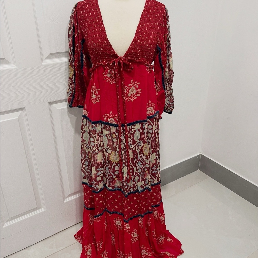 Free people Floral Maxi Dress